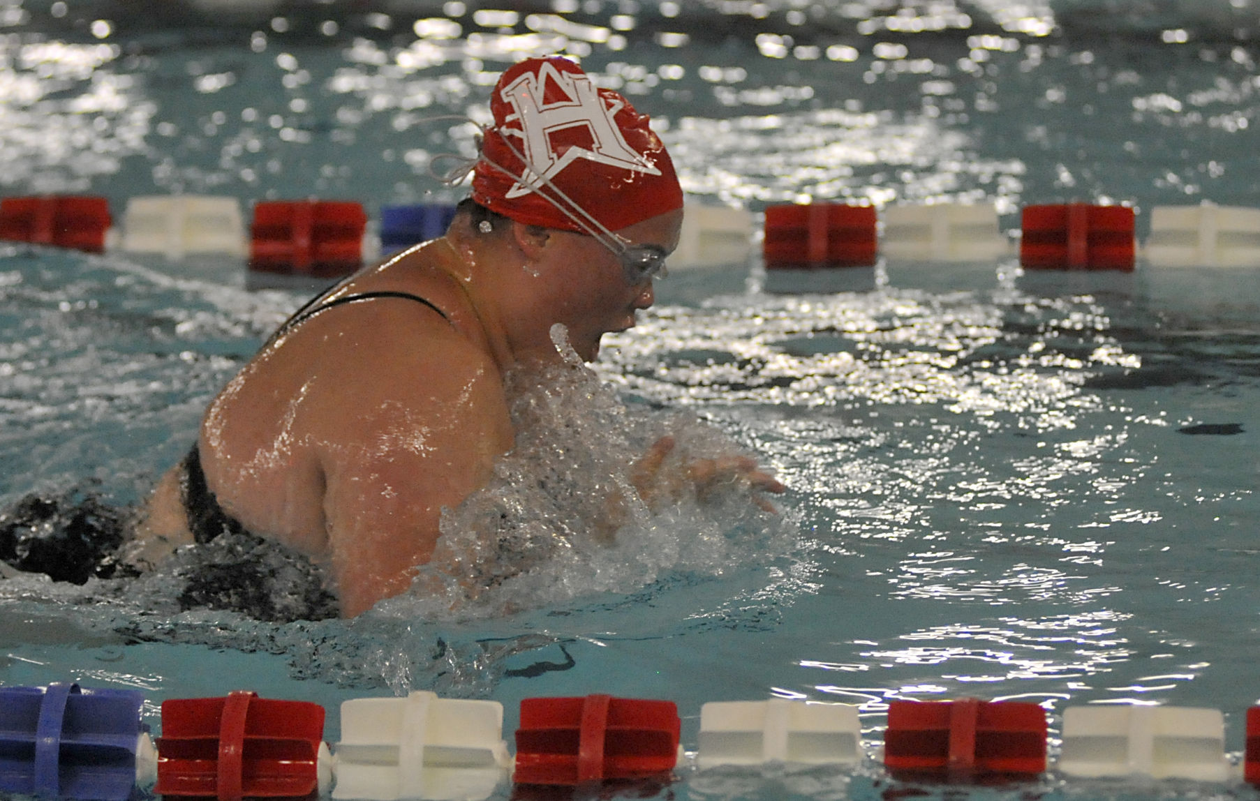 Case vs. Horlick girls swimming